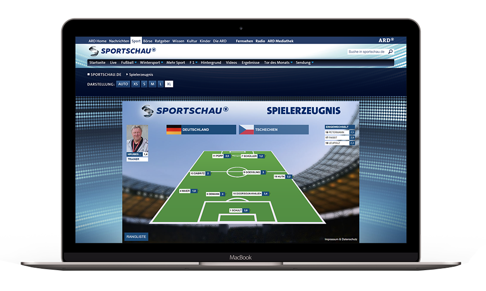 Leistungsfähige Live-Voting-App unterstützt die Sportschau